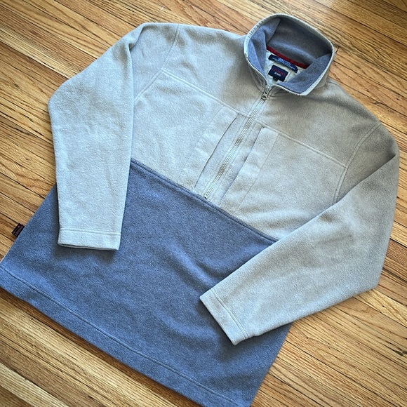 Vintage Tommy Hilfiger Jeans Fleece Pullover / Large - Picture 2 of 12